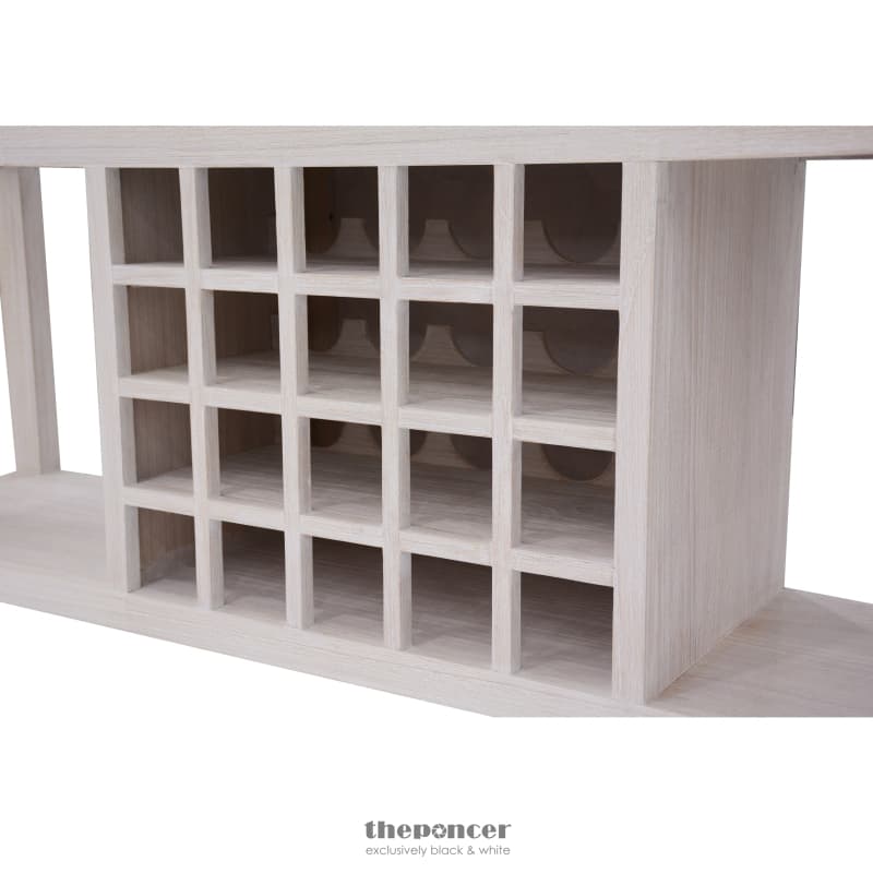 FOXGLOVE SIDEBOARD BUFFET WINE CABINET BAR BOTTLE WOODEN