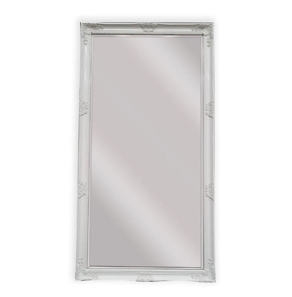 FRENCH PROVINCIAL ORNATE MIRROR - WHITE - X LARGE 100CM X