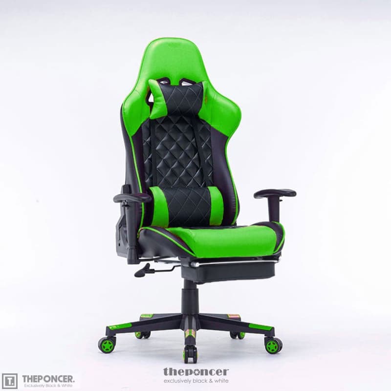 GAMING CHAIR ERGONOMIC RACING 165° RECLINING SEAT 3D