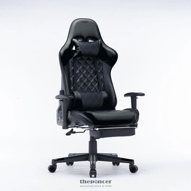 GAMING CHAIR ERGONOMIC RACING 165° RECLINING SEAT 3D