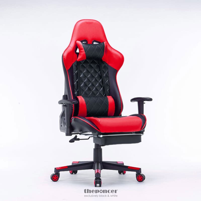 GAMING CHAIR ERGONOMIC RACING 165° RECLINING SEAT 3D