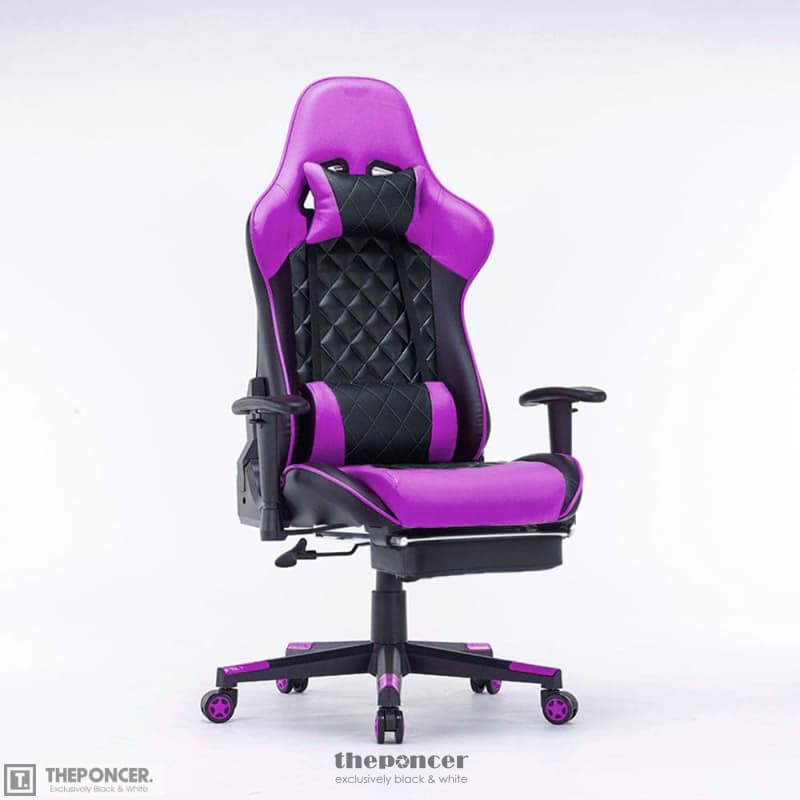 GAMING CHAIR ERGONOMIC RACING 165° RECLINING SEAT 3D