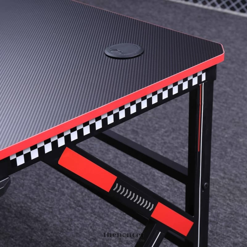 GAMING DESK DESKTOP PC COMPUTER DESKS RACING TABLE OFFICE