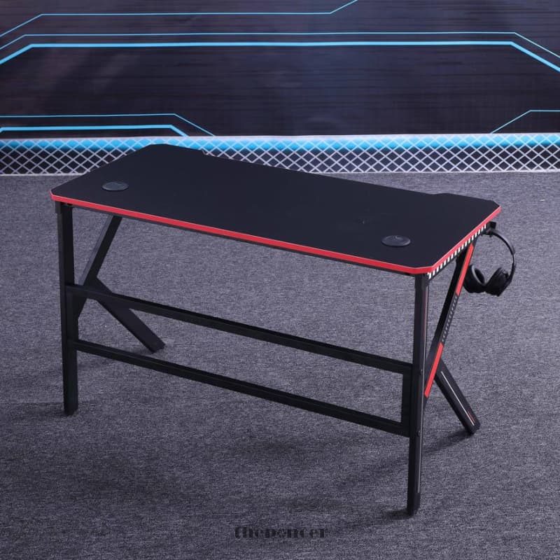 GAMING DESK DESKTOP PC COMPUTER DESKS RACING TABLE OFFICE