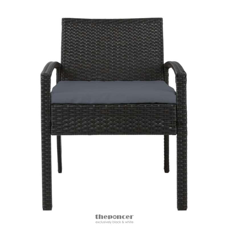 GARDEON 2PC OUTDOOR DINING CHAIRS PATIO FURNITURE RATTAN