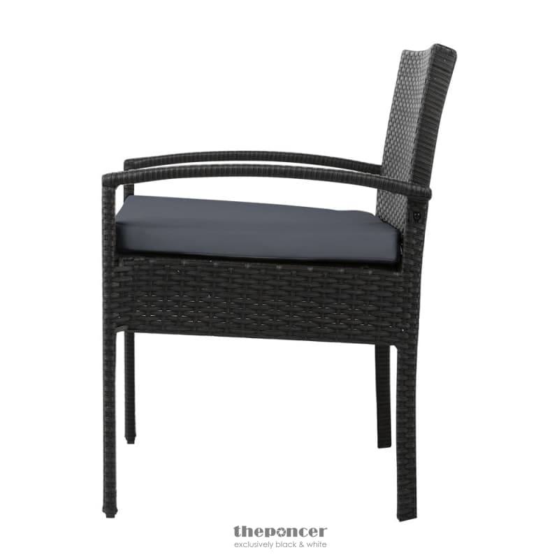 GARDEON 2PC OUTDOOR DINING CHAIRS PATIO FURNITURE RATTAN