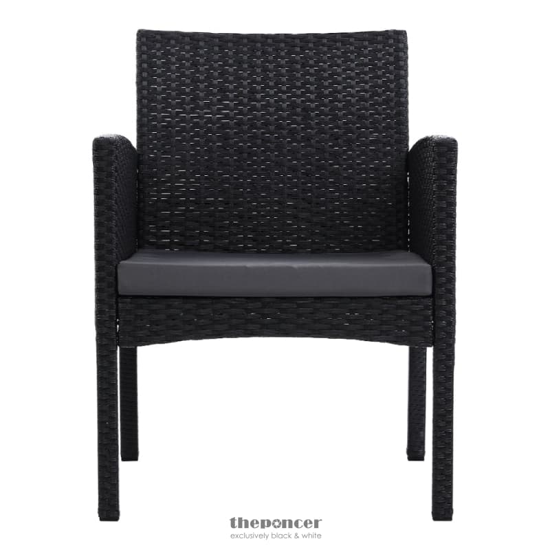 GARDEON 2PC OUTDOOR DINING CHAIRS PATIO FURNITURE RATTAN