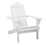 GARDEON ADIRONDACK OUTDOOR CHAIRS WOODEN BEACH CHAIR PATIO