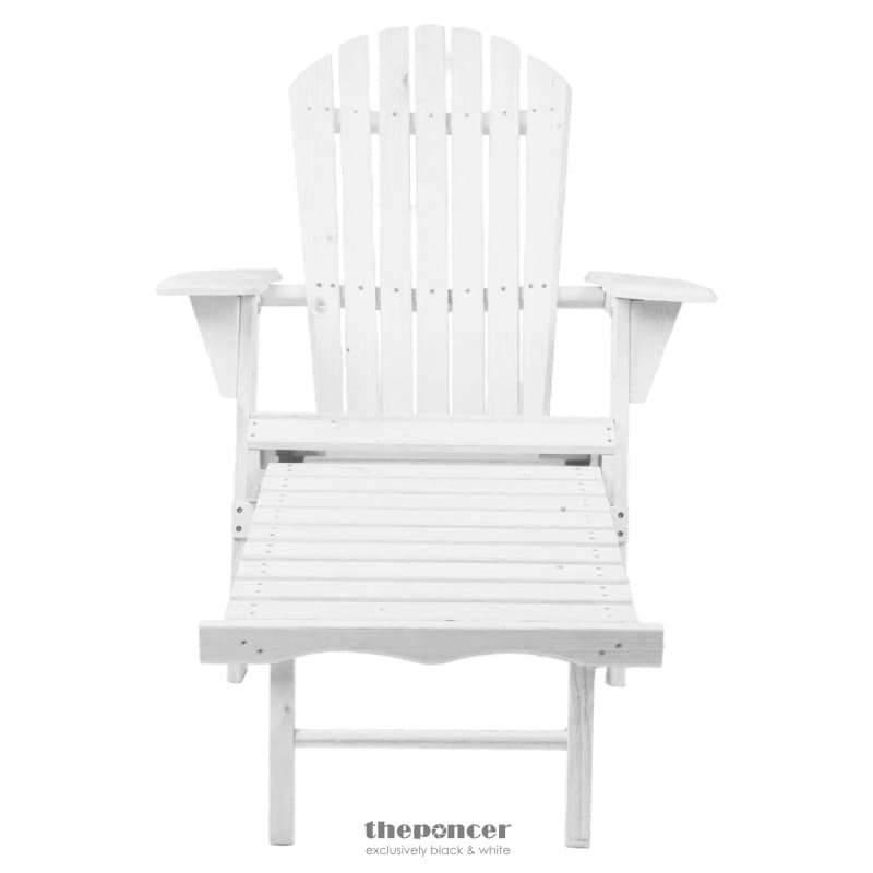 GARDEON ADIRONDACK OUTDOOR CHAIRS WOODEN FOLDABLE SUN