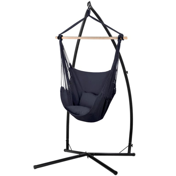 GARDEON HAMMOCK CHAIR OUTDOOR CAMPING HANGING WITH STEEL