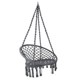 GARDEON HAMMOCK CHAIR OUTDOOR HANGING MACRAME COTTON INDOOR
