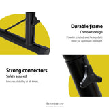 GARDEON HAMMOCK CHAIR WITH STEEL STAND ARMREST OUTDOOR