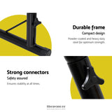 GARDEON HAMMOCK CHAIR WITH STEEL STAND HANGING OUTDOOR