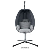 GARDEON OUTDOOR EGG SWING CHAIR PATIO FURNITURE POD STAND