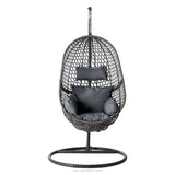 GARDEON OUTDOOR EGG SWING CHAIR WICKER RATTAN FURNITURE POD