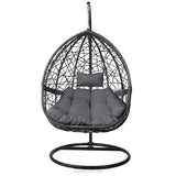 GARDEON OUTDOOR EGG SWING CHAIR WICKER RATTAN FURNITURE POD