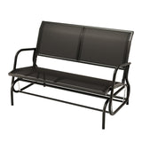 GARDEON OUTDOOR GARDEN BENCH SEAT SWING GLIDER ROCKING 2