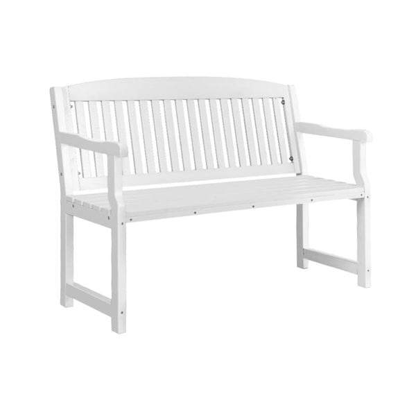 GARDEON OUTDOOR GARDEN BENCH WOODEN 2 SEATER LOUNGE CHAIR