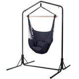 GARDEON OUTDOOR HAMMOCK CHAIR WITH STAND SWING HANGING