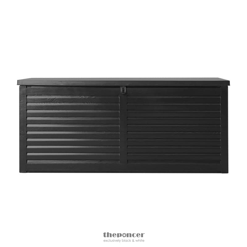 GARDEON OUTDOOR STORAGE BOX 490L CONTAINER LOCKABLE GARDEN