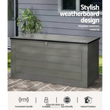 GARDEON OUTDOOR STORAGE BOX 680L CONTAINER LOCKABLE GARDEN