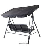 GARDEON OUTDOOR SWING CHAIR GARDEN BENCH FURNITURE CANOPY 3