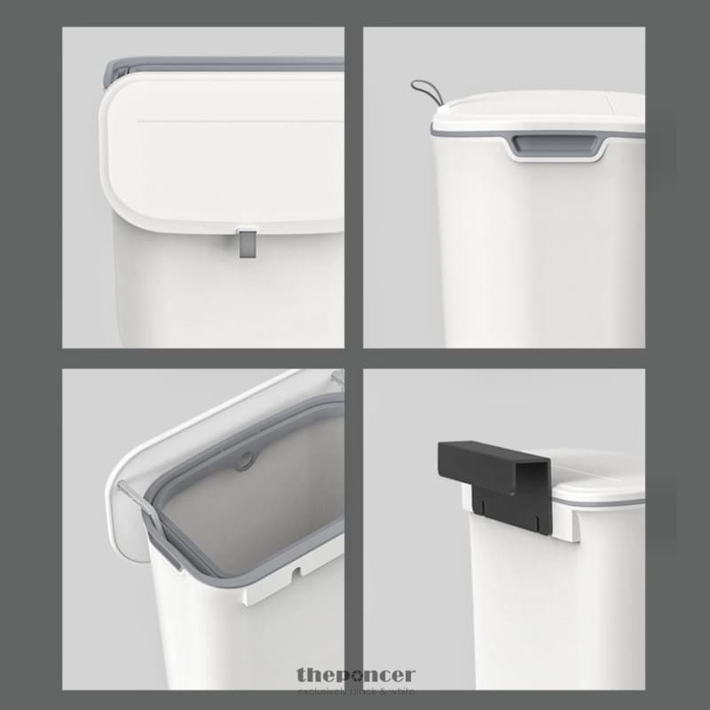 GOMINIMO SPACE SAVING EASY ASSEMBLE 9L HANGING TRASH