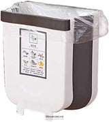 HANGING TRASH CAN COLLAPSIBLE SMALL GARBAGE WASTE BIN