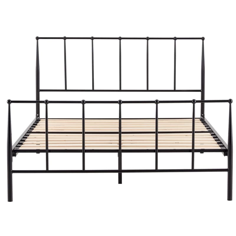 HARDY DOUBLE BED SIZE METAL FRAME PLATFORM MATTRESS BASE