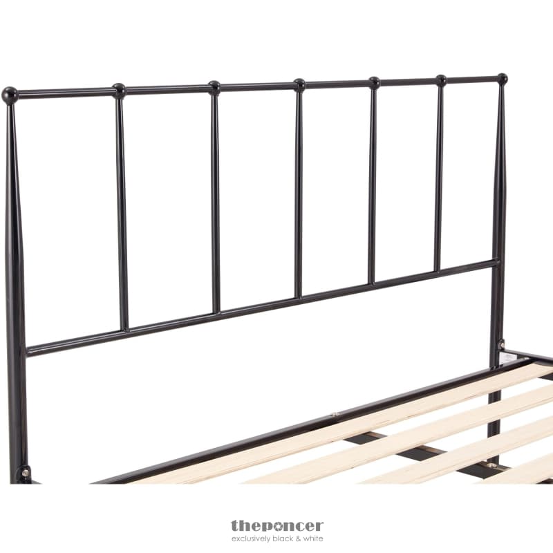 HARDY DOUBLE BED SIZE METAL FRAME PLATFORM MATTRESS BASE