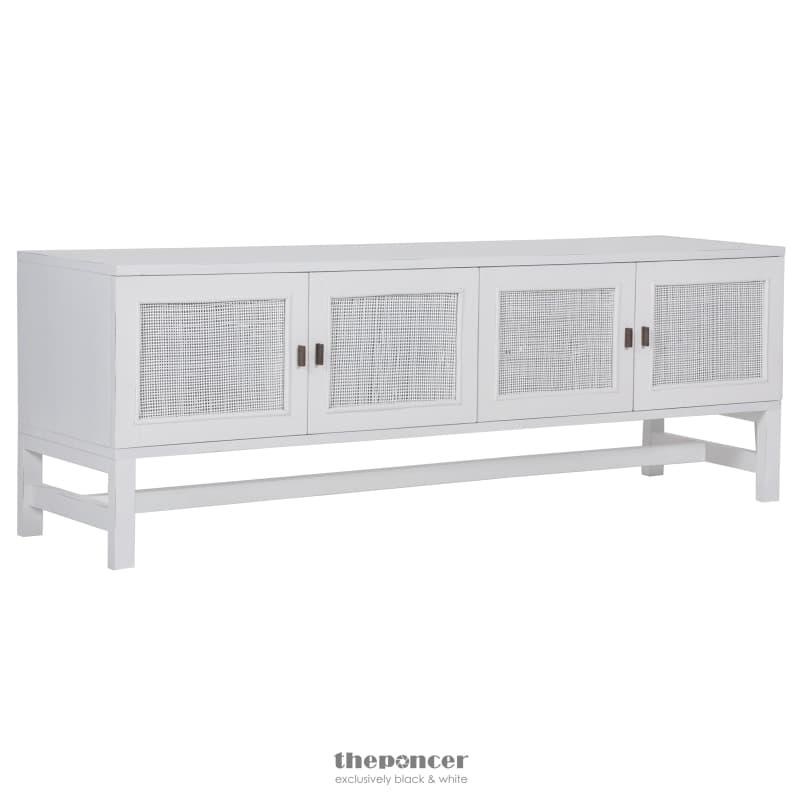 JASMINE ETU ENTERTAINMENT TV UNIT 160CM 4 DOOR MINDI WOOD