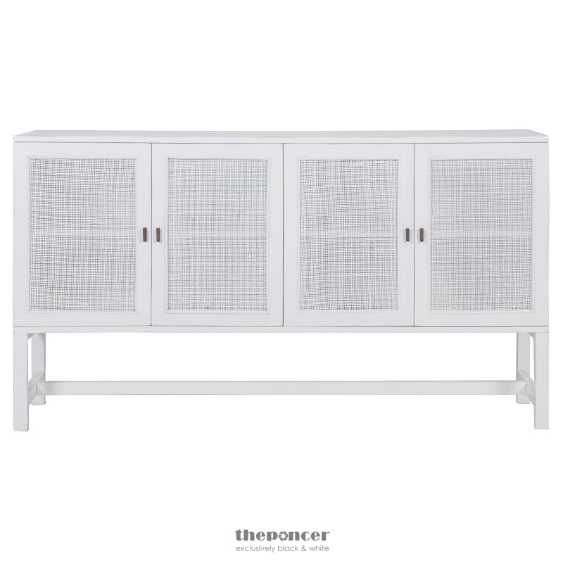 JASMINE SIDEBOARD BUFFET TABLE 160CM 4 DOOR MINDI WOOD