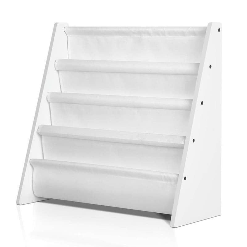 KEEZI 4 TIERS KIDS BOOKSHELF MAGAZINE SHELF CHILDREN