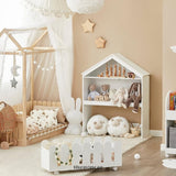 KIDS BOOKCASE SHELF STORAGE MOBILE TOY CHEST