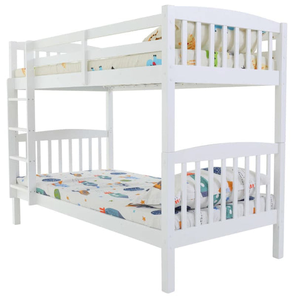 KINGSTON SLUMBER WOODEN KIDS BUNK BED FRAME WITH MODULAR