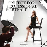 LA BELLA BLACK FOLDING TALL CHAIR DARK HUMOR MOVIE DIRECTOR