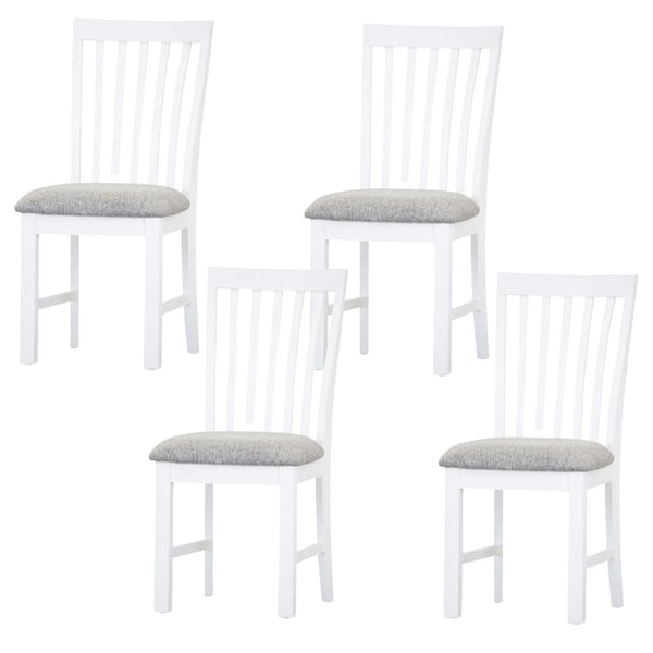 LAELIA DINING CHAIR SET OF 4 SOLID ACACIA TIMBER WOOD