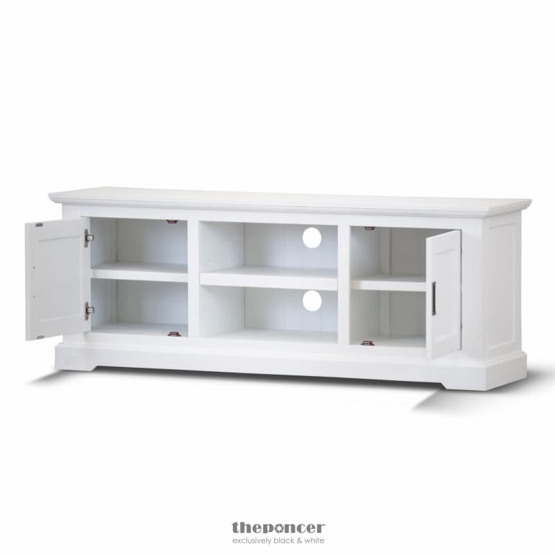LAELIA ETU ENTERTAINMENT TV UNIT 160CM 2 DOOR SOLID ACACIA