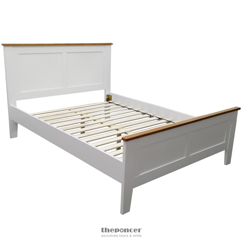 LOBELIA 4PC QUEEN BED SUITE BEDSIDE TALLBOY BEDROOM