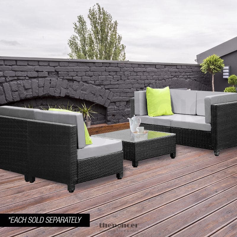 LONDON RATTAN 1PC COFFEE TABLE OUTDOOR WICKER SOFA