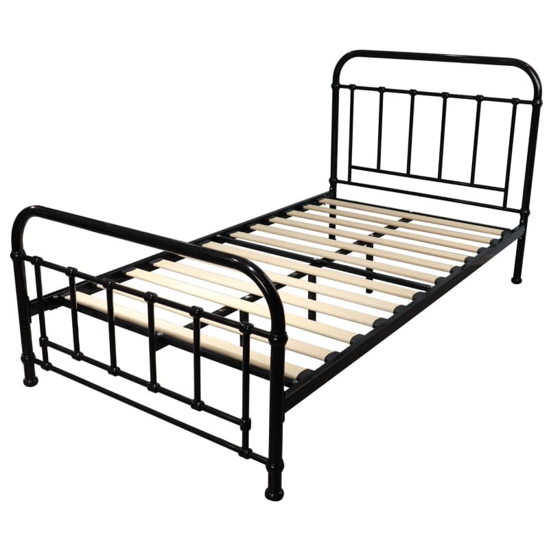 METALLICA KING SINGLE BED SIZE METAL FRAME PLATFORM