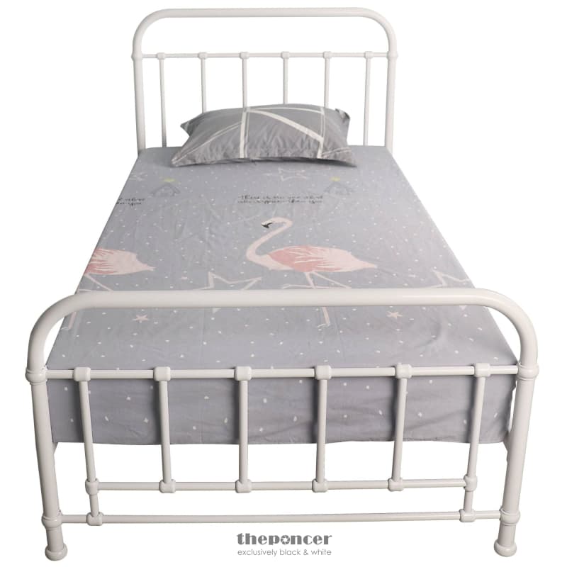 METALLICA KING SINGLE BED SIZE METAL FRAME PLATFORM