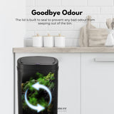 MIRAKLASS SENSOR BIN 70L BLACK OVAL MK-SB-104-JR