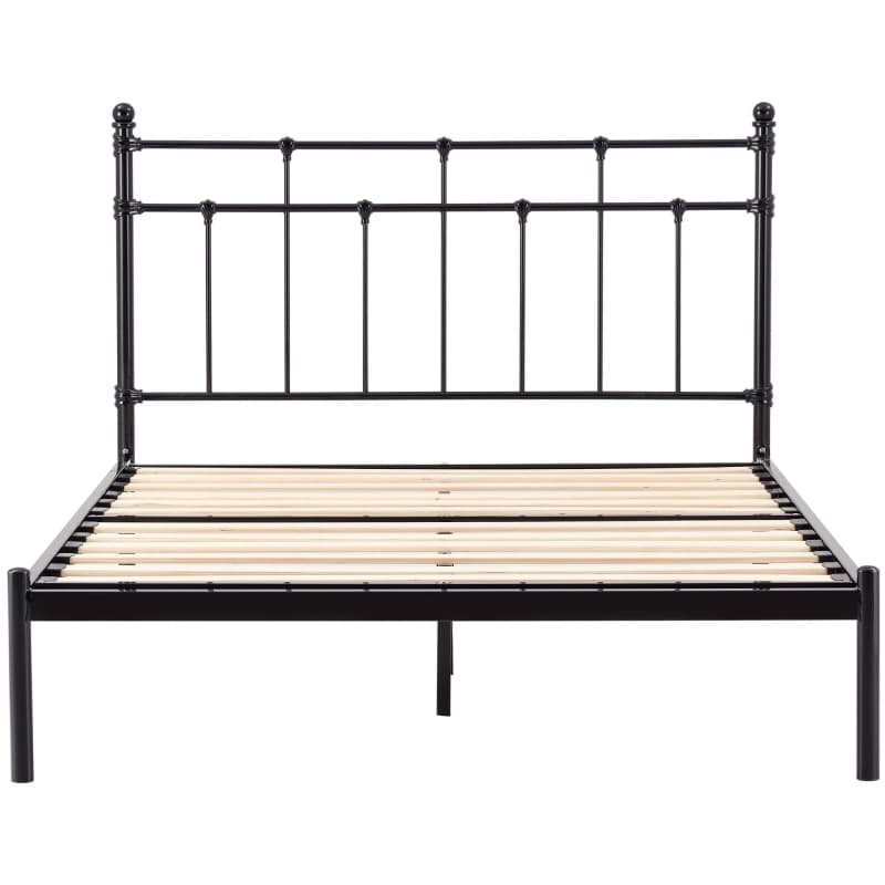 MODERNA KING SINGLE BED SIZE METAL FRAME PLATFORM MATTRESS