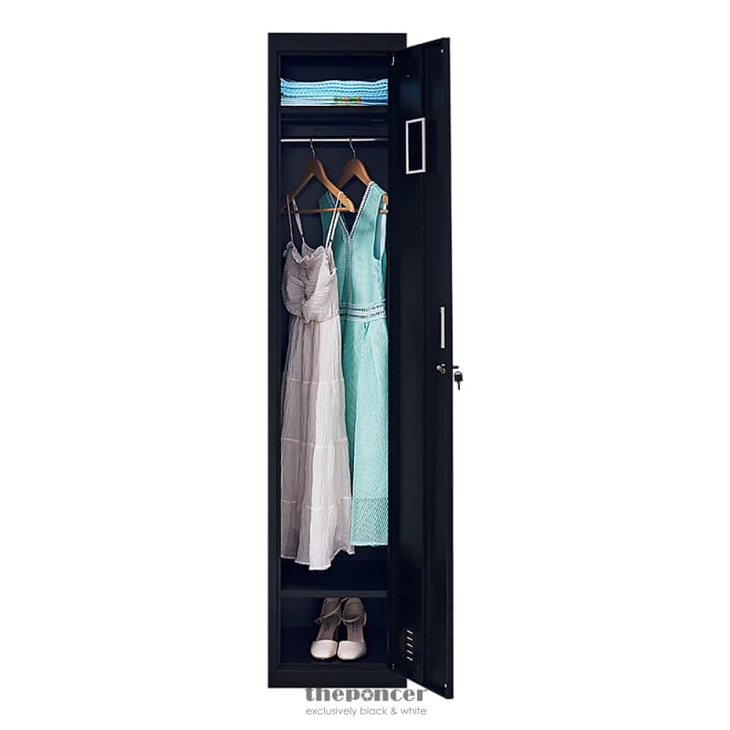 ONE-DOOR OFFICE GYM SHED CLOTHING LOCKER CABINET