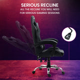 OVERDRIVE CONQUEST SERIES RECLINING GAMING ERGONOMIC OFFICE