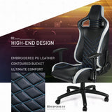 OVERDRIVE GAMING CHAIR OFFICE COMPUTER RACING PU LEATHER