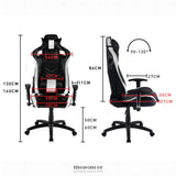 OVERDRIVE GAMING CHAIR OFFICE COMPUTER RACING PU LEATHER