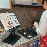 PELICAN STAND BLACK ADJUSTABLE LAPTOP HOLDER FOLDABLE