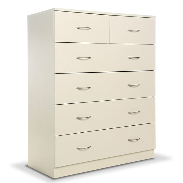 SARANTINO TALLBOY DRESSER 6 CHEST OF DRAWERS CABINET 85 X